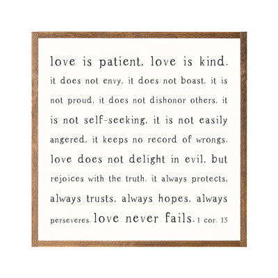 Love is Patient