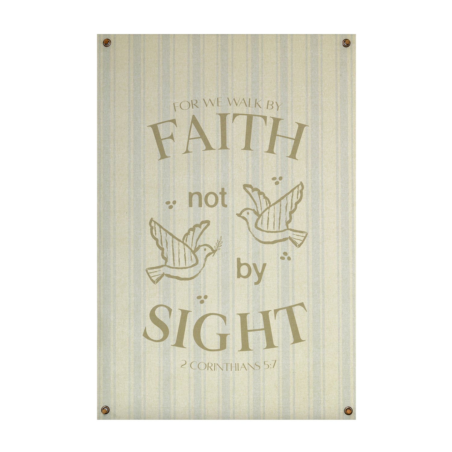 Walk by Faith | Canvas Banner