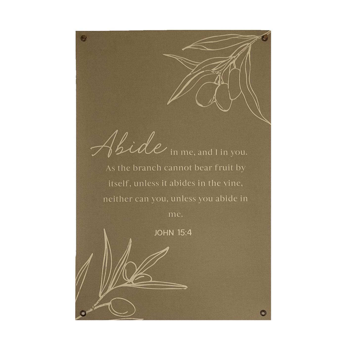 Abide in Me | Canvas Banner