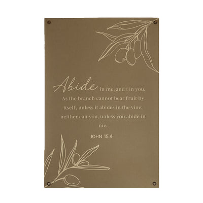 Abide in Me | Canvas Banner