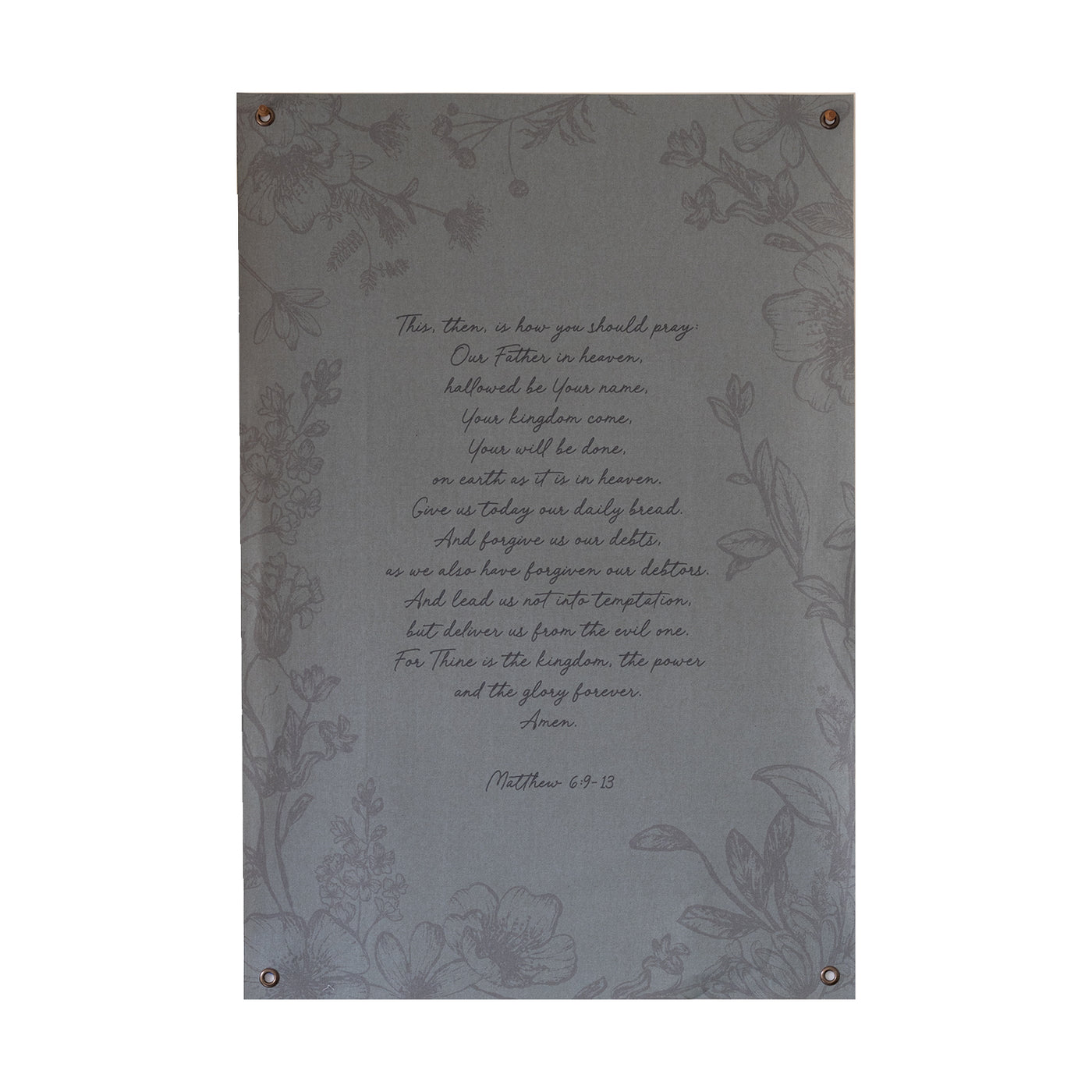 The Lord's Prayer | Canvas Banner