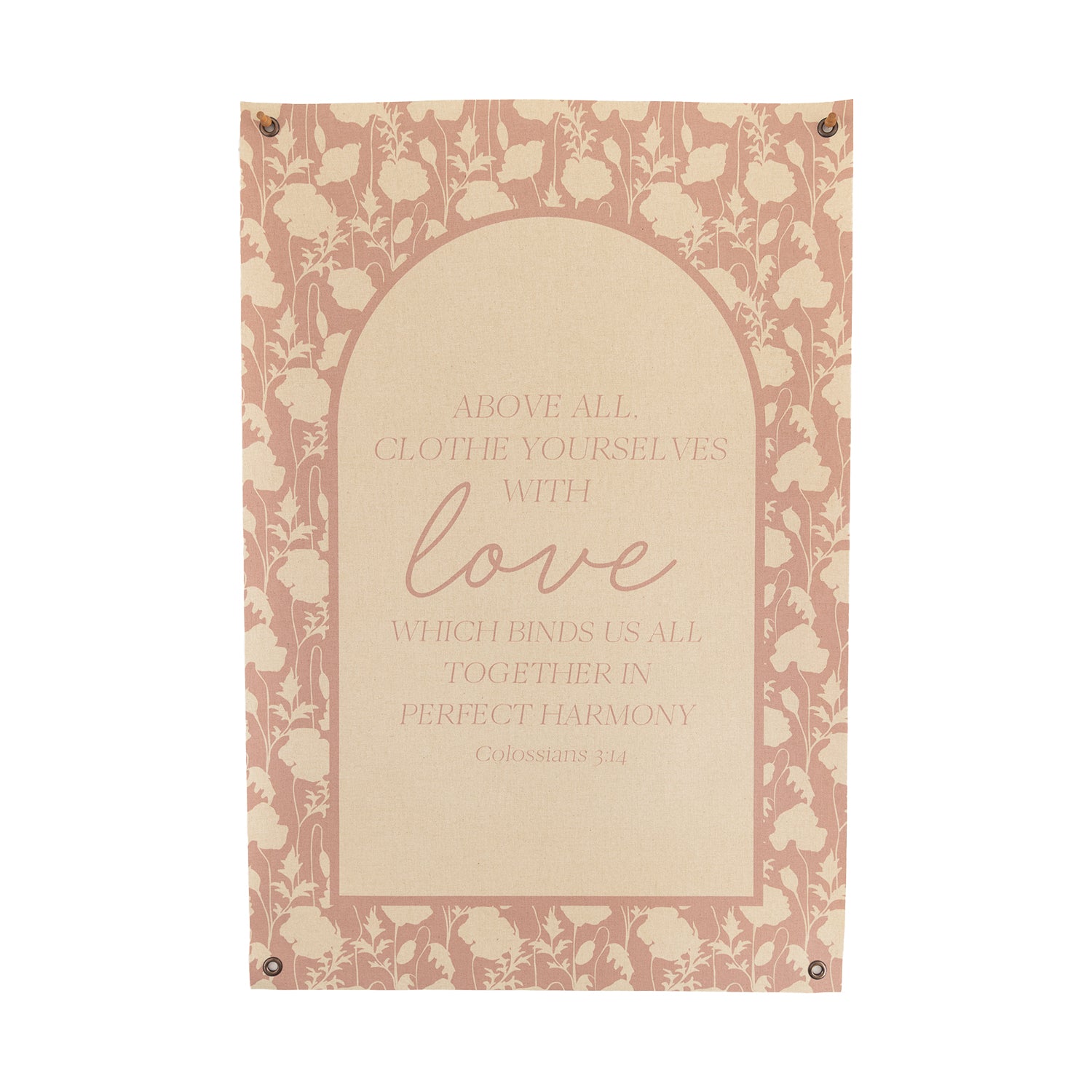 Clothed in Love | Canvas Banner