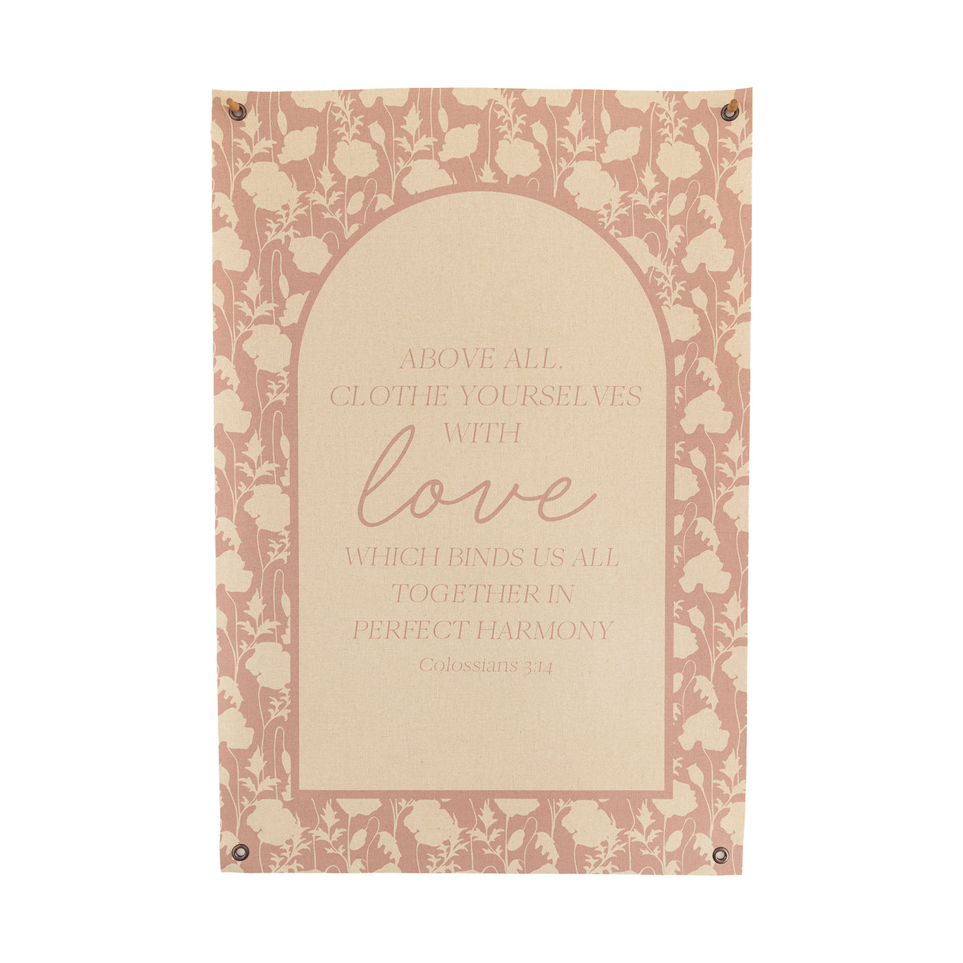 Clothed in Love | Canvas Banner