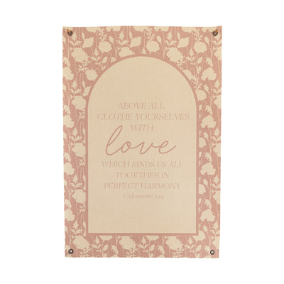 Clothed in Love | Canvas Banner