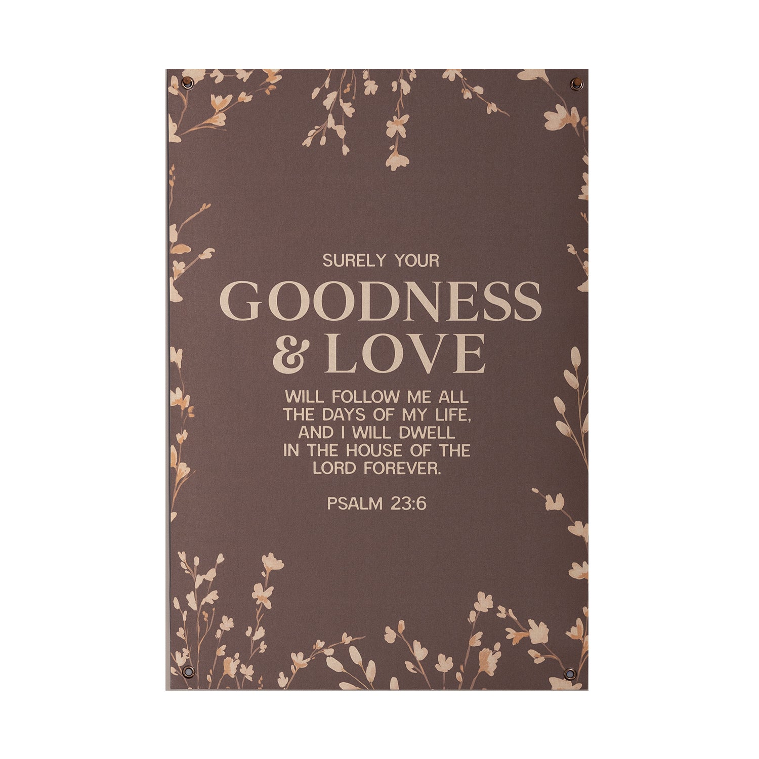 Goodness & Love | Canvas Banner