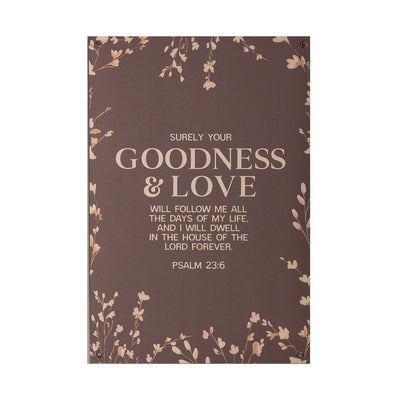 Goodness & Love | Canvas Banner