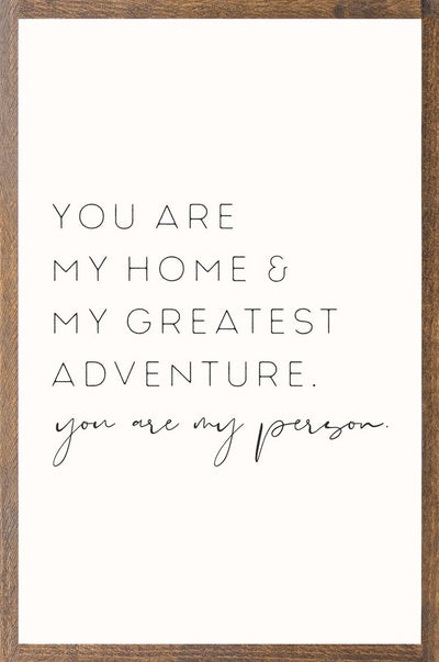 You Are My Home