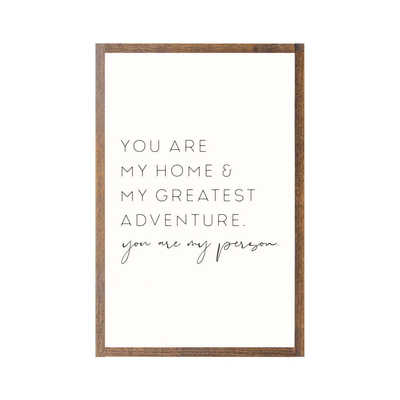 You Are My Home
