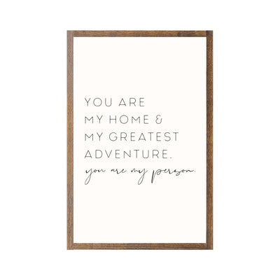 You Are My Home