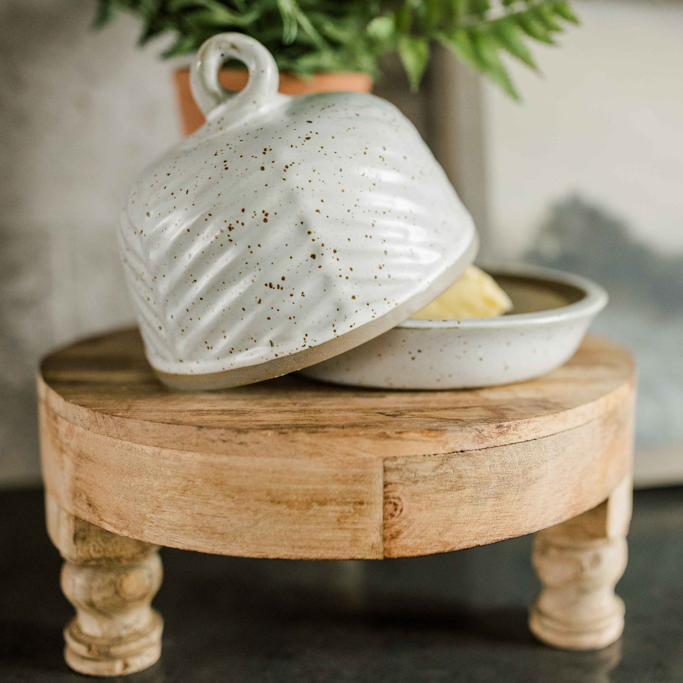 Domed Dish with Lid