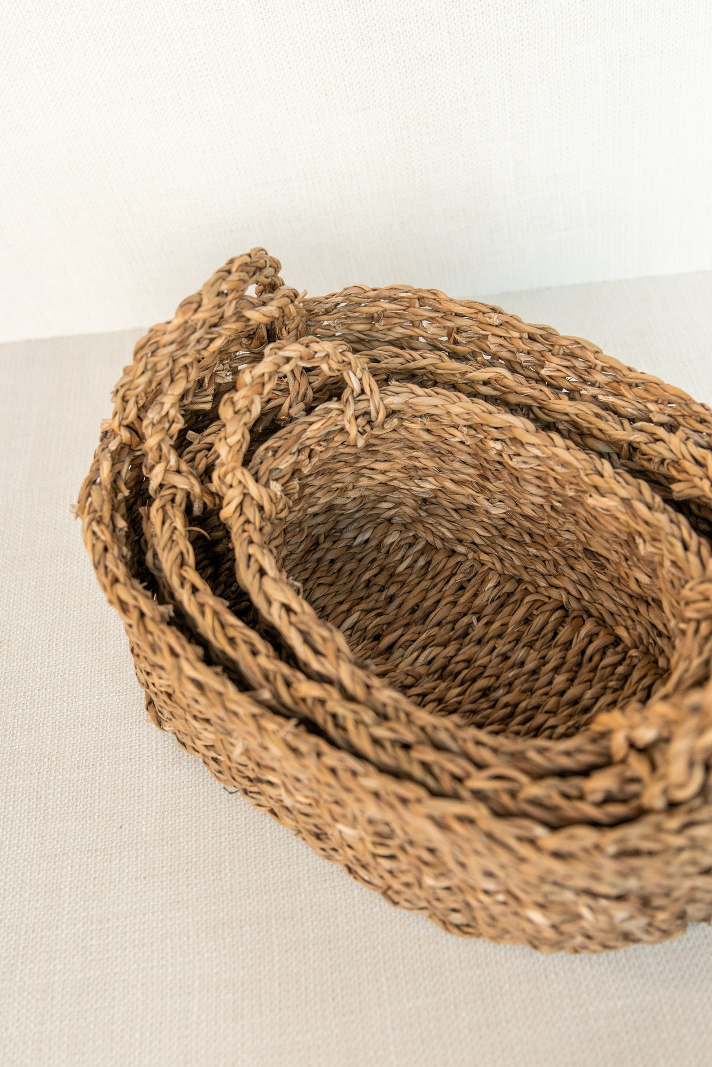 Oval Handwoven Baskets | 3 Sizes