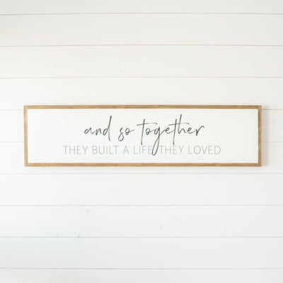 Horizontal Rectangular Signs – Joyfully Said