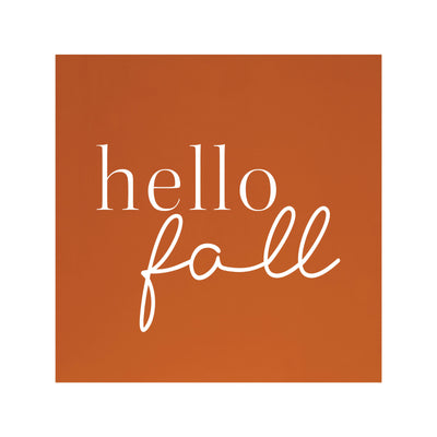 Hello Fall