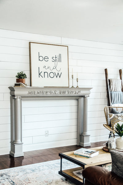 Be Still and Know