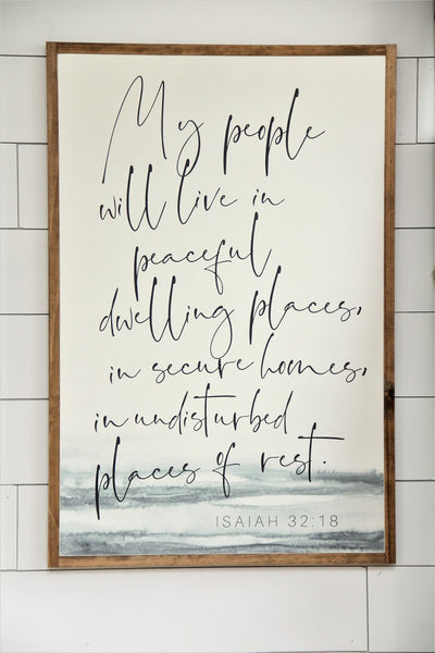 My People Will Live