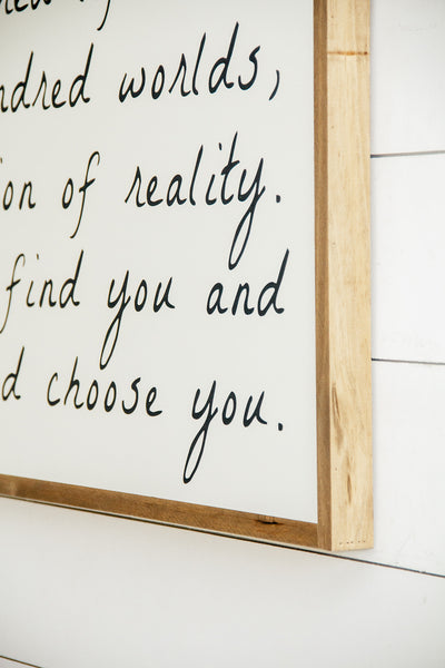 And I'd Choose You