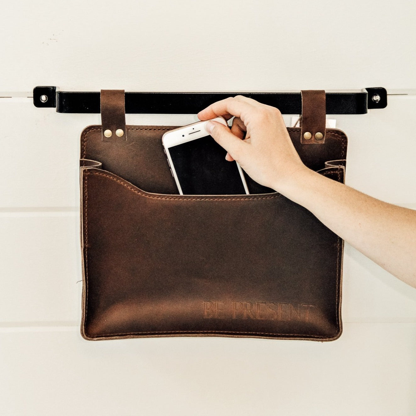Leather Wall Pouch