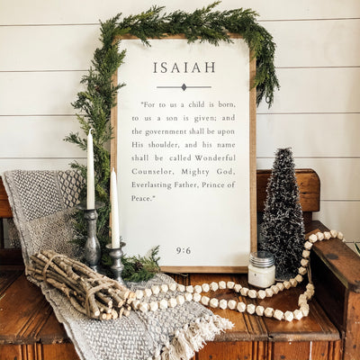 Isaiah Book Page