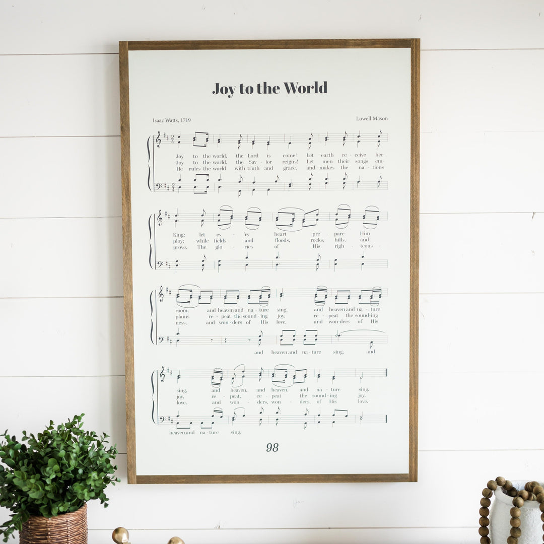 Joy to the World | Sheet Music – Joyfully Said