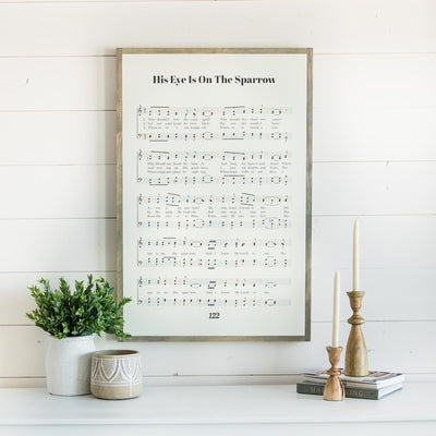 His Eye is on the Sparrow | Sheet Music