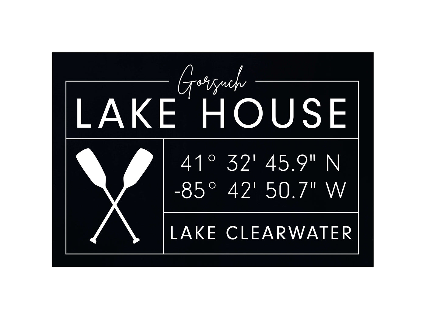 Lake House | Customizable