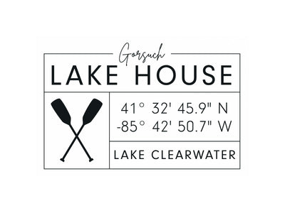 Lake House | Customizable