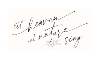 Let Heaven & Nature