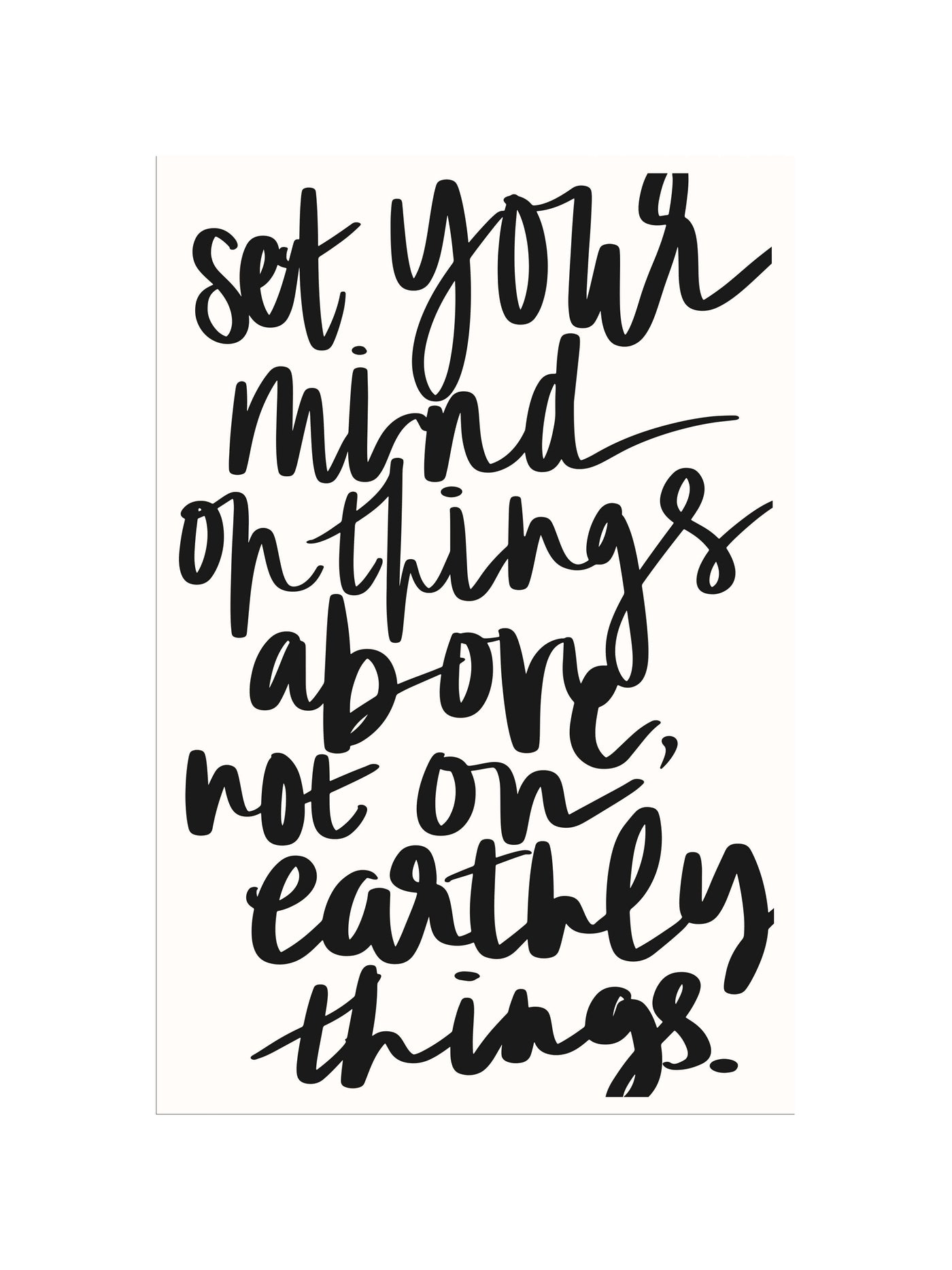 Things Above