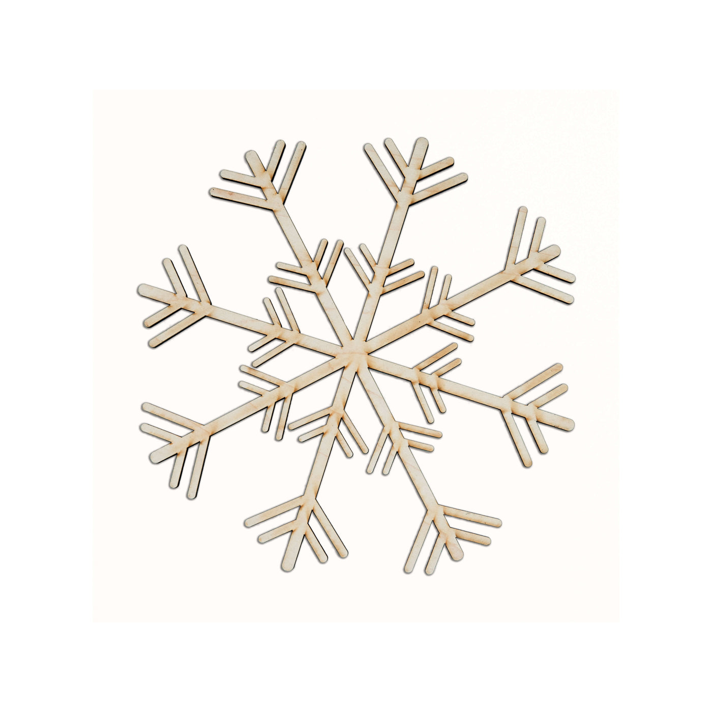 Wooden Snowflake – Joyfully Said